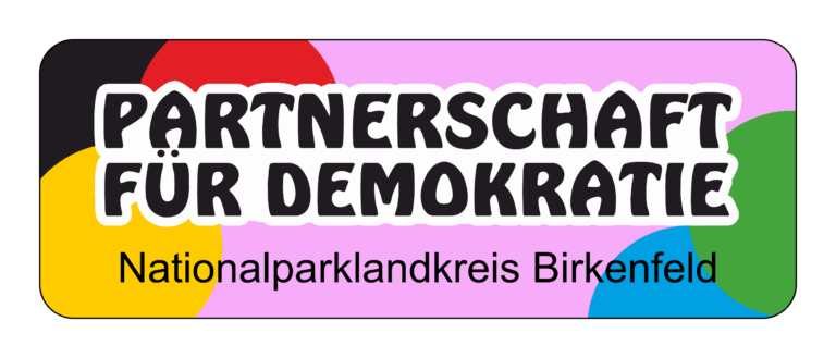 Logo Partnerschaft für Demokratie - Nationalparklandkreis Birkenfeld